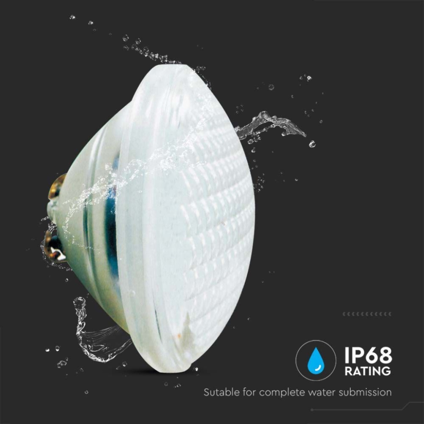 LED-Schwimmbeckenlampe LED/18W/12V IP68 6500K