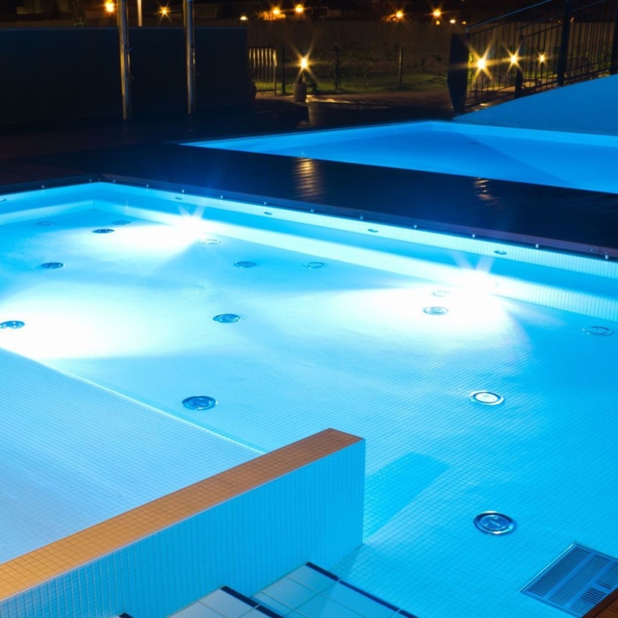 LED-Schwimmbeckenlampe LED/25W/12V IP68 6500K