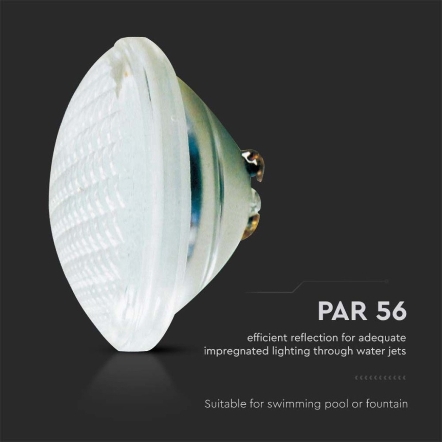 LED-Schwimmbeckenlampe LED/35W/12V IP68 6500K