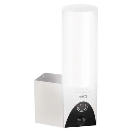 LED-Smart-Kamera mit Leuchte für den Outdoor-Bereich GoSmart LED/12W/230V IP65 Wi-Fi Tuya weiß