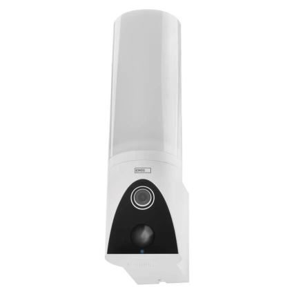 LED-Smart-Kamera mit Leuchte für den Outdoor-Bereich GoSmart LED/12W/230V IP65 Wi-Fi Tuya weiß