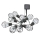 LED Solar-Außenlichterkette 10xLED/1,2V 300 mAh 3,8 m IP44