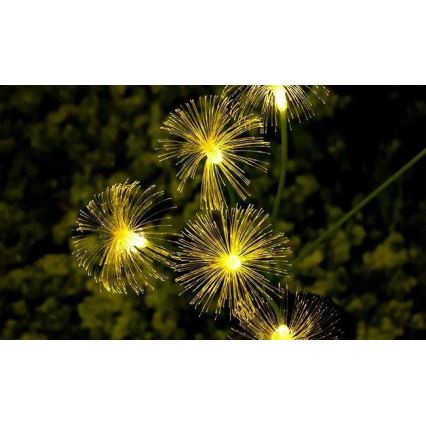 LED Solar-Dekorationsleuchte mit Sensor 6xLED/1,2V 3000K 77 cm 600 mAh IP44