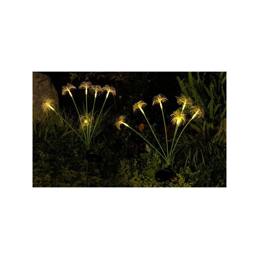 LED Solar-Dekorationsleuchte mit Sensor 6xLED/1,2V 3000K 77 cm 600 mAh IP44