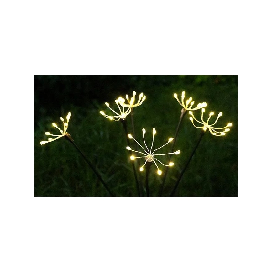 LED-Solar-Dekorationsleuchte mit Sensor LED/1,2V 3000K 73 cm 600 mAh IP44