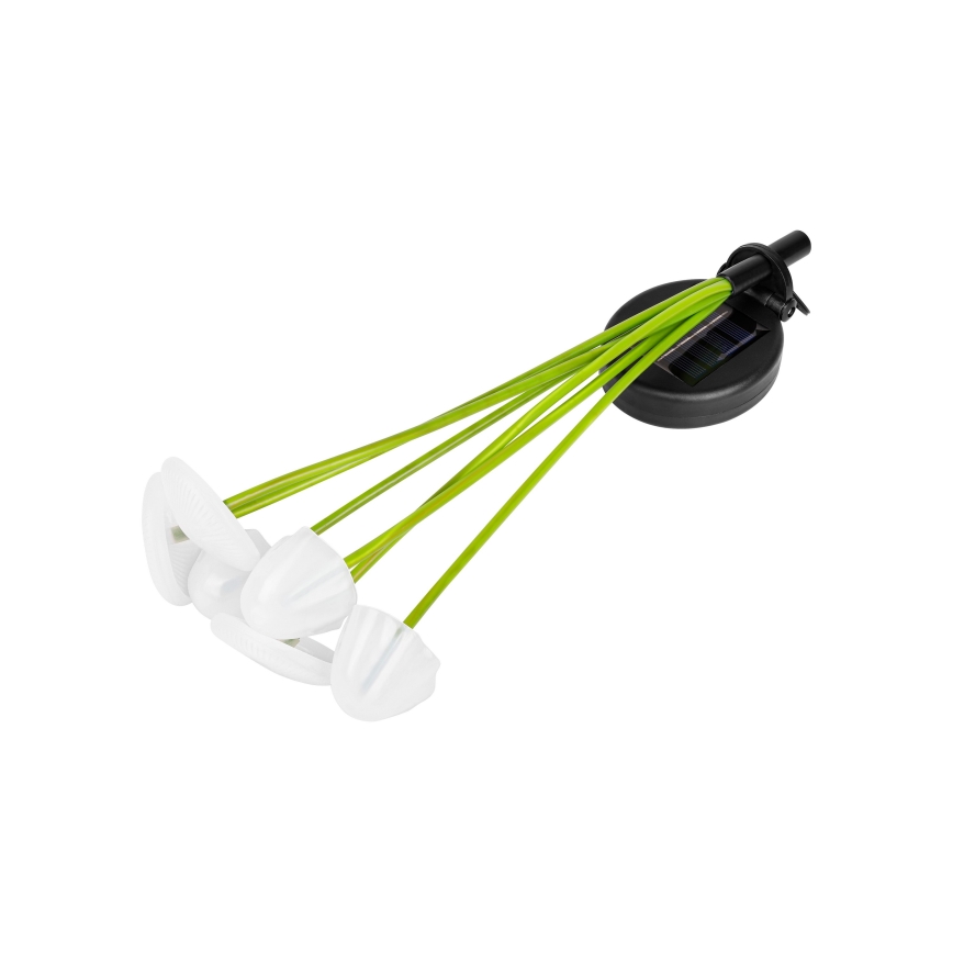 LED-Solar-Dekorleuchte mit Sensor, 6× LED (1,2 V), 3000 K, 72 cm, 600 mAh, IP44