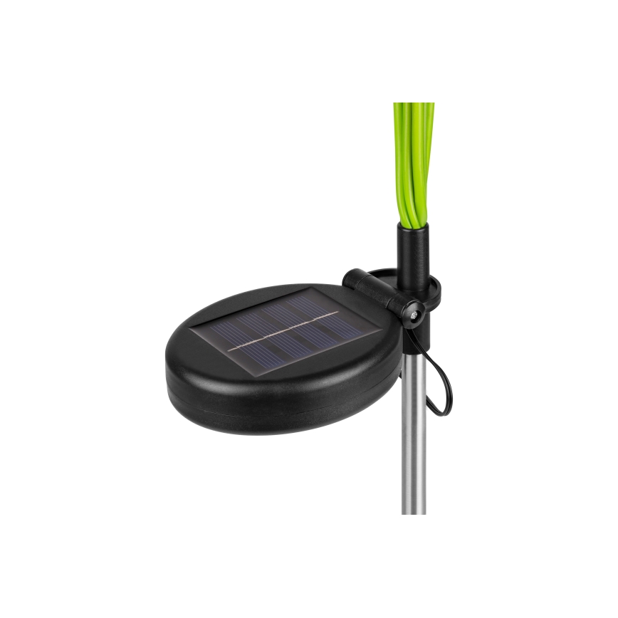 LED-Solar-Dekorleuchte mit Sensor, 6× LED (1,2 V), 3000 K, 72 cm, 600 mAh, IP44