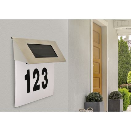 LED Solarhausnummer