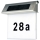 LED-Solar-Hausnummer LED/2x0,07W/2,4V 1200 mAh IP44