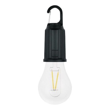 LED-Solar-Ladeleuchte LUMINA LUMO, LED/USB, 300 mAh, schwarz