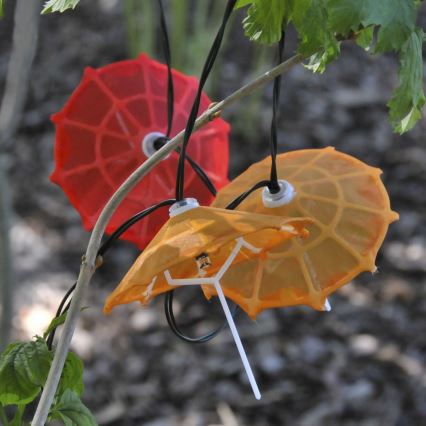 LED Solar-Lichterkette 10xLED/1,2V 300 mAh 3,8 m IP44 für Sonnenschirme