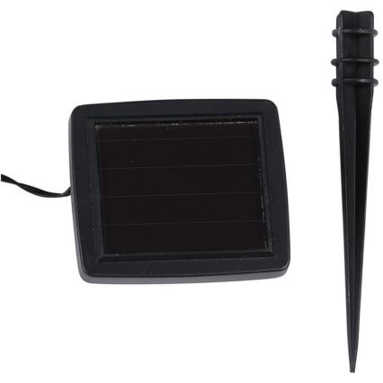 LED Solar-Lichterkette 10xLED/1W/1,2V 1xAA 2 m IP44 3000K 300 mAh