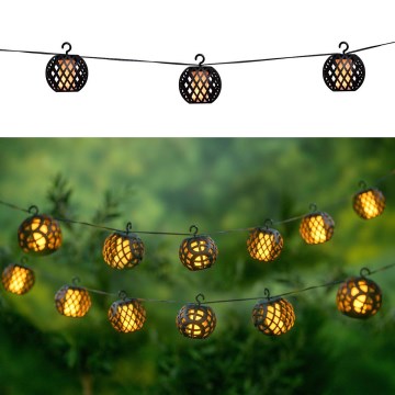 LED Solar-Lichterkette 3,8 m 8xLED/1,2 V 600 mAh