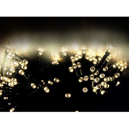 LED Solar-Lichterkette SHINE 200xLED/1,2V 600 mAh 21,9 m IP44