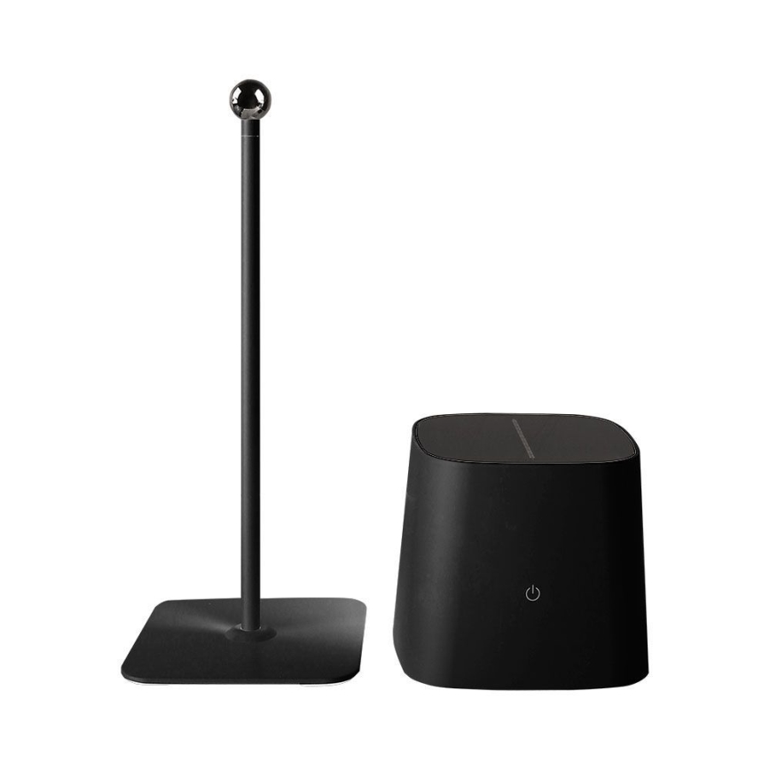 LED Solar-Dimmbar Magnetische Touch-Lade-Tischlampe LED/5W/5V 3000-6000K 3600 mAh IP65 Schwarz