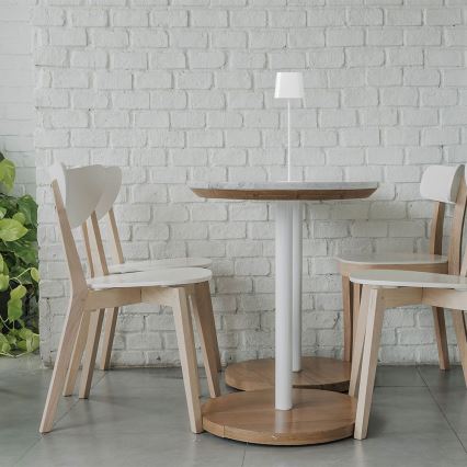 LED Solar dimmbare magnetische Touch-Ladestandleuchte LED/5W/5V 3000-6000K 3600 mAh IP65 weiß