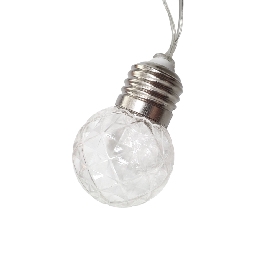 LED Solar-Outdoor-Lichterkette 10xLED/1,2V 300 mAh 2,2 m IP44