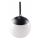 LED Solar-Pendelleuchte KIARA LED/1,2V 600 mAh IP44 schwarz