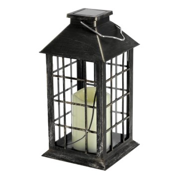 LED-Solar-Pendelleuchte LED/0,02W/1,2V 1xAA 2700K IP44 200 mAh Patina