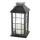 LED-Solar-Pendelleuchte LED/0,02W/1,2V 1xAA 2700K IP44 200 mAh schwarz