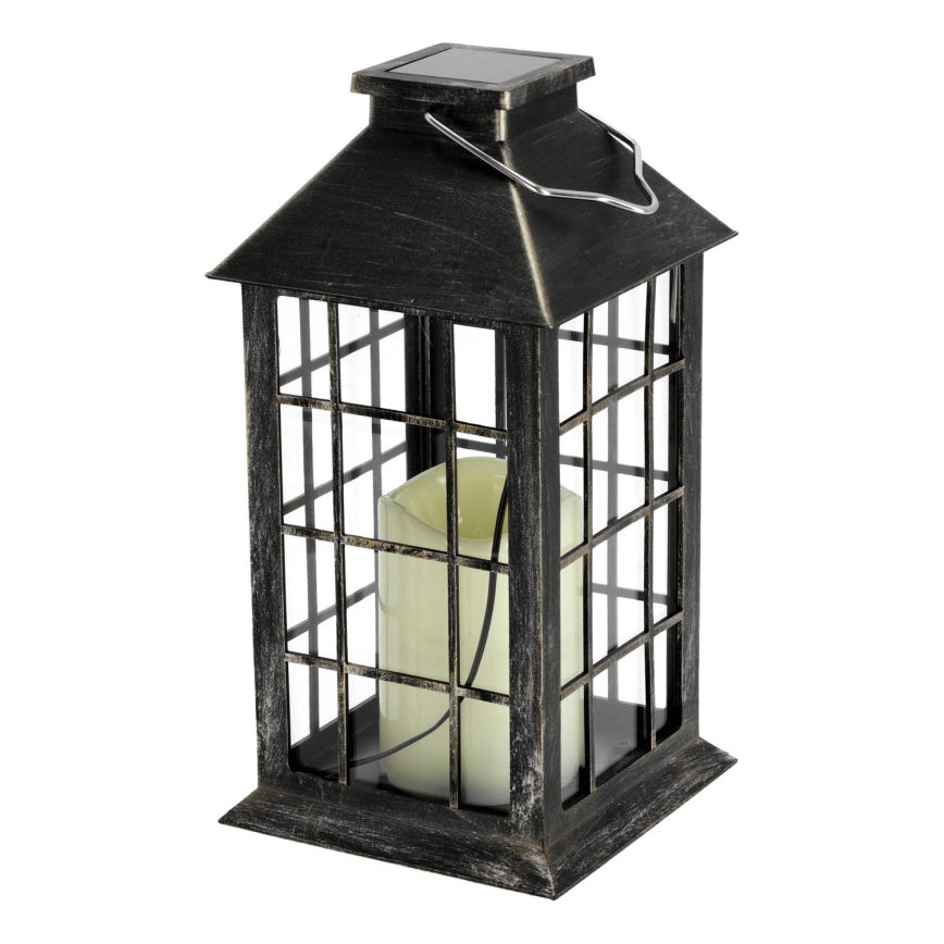 LED-Solar-Pendelleuchte LED/0,02W/1,2V 2700K IP44 Patina