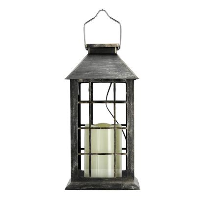 LED-Solar-Pendelleuchte LED/0,02W/1,2V 2700K IP44 Patina