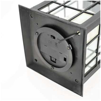 LED-Solar-Pendelleuchte LED/0,02W/1,2V 2700K IP44 schwarz
