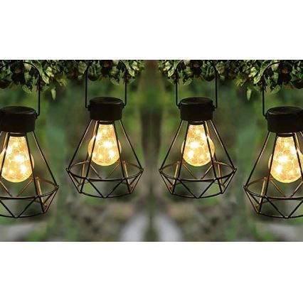LED Solar-Pendelleuchte LED/0,1W/1,2V 600 mAh d 13 cm