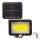 LED-Solar-Strahler mit Sensor DUO LED/1W/3,7V IP44