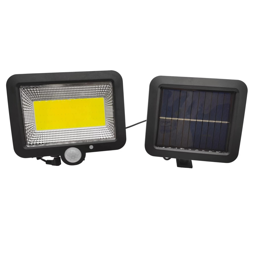 LED-Solar-Strahler mit Sensor DUO LED/1W/3,7V IP44