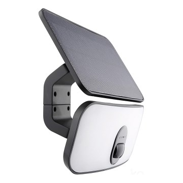 LED Solar-Strahler mit Sensor LED/13W/3,7V IP65 4000K 4000 mAh