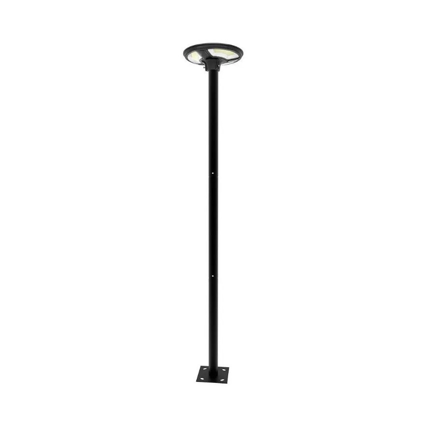 LED-Solar-Straßenlampe mit Sensor LED/10W/3,2V 6500K IP65 + Fernsteuerung