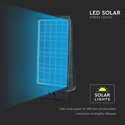 LED Solar-Straßenleuchte mit Sensor LED/15W/7,4V 4000K IP65 10800 mAh