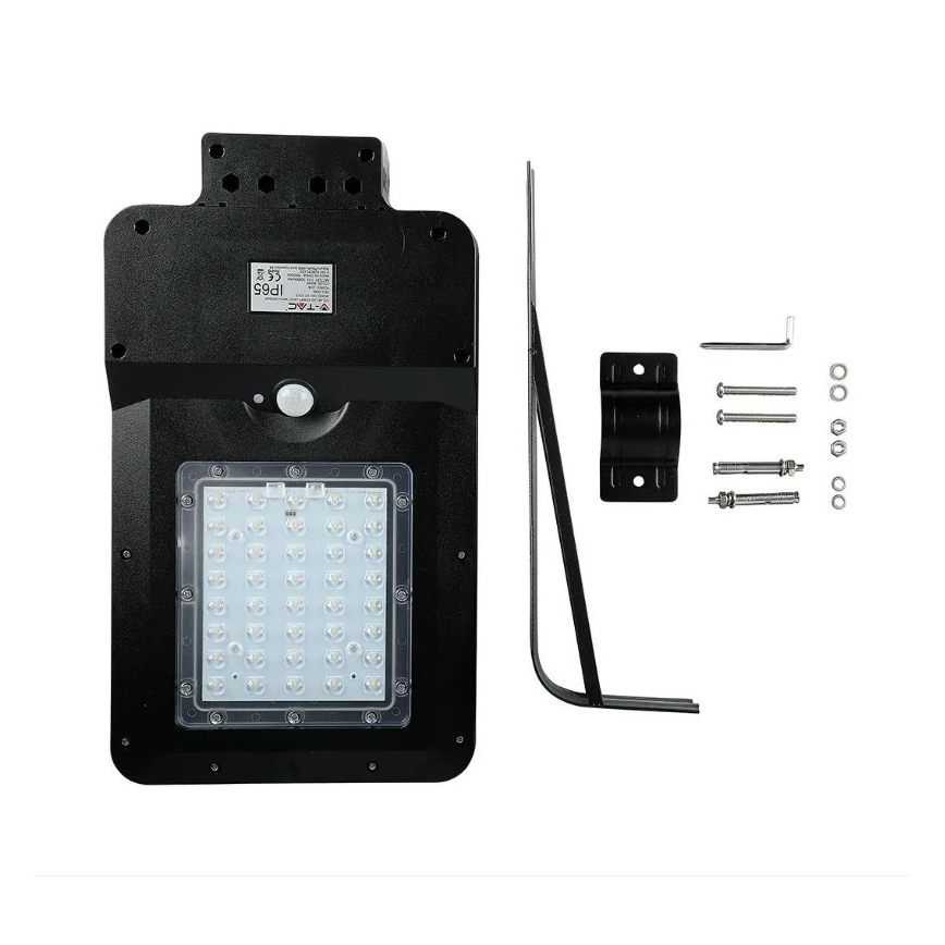 LED-Solar-Straßenlampe mit Sensor LED/15W/7,4V 4000K IP65