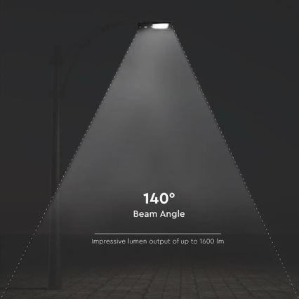 LED-Solar-Straßenlampe mit Sensor LED/15W/7,4V 4000K IP65