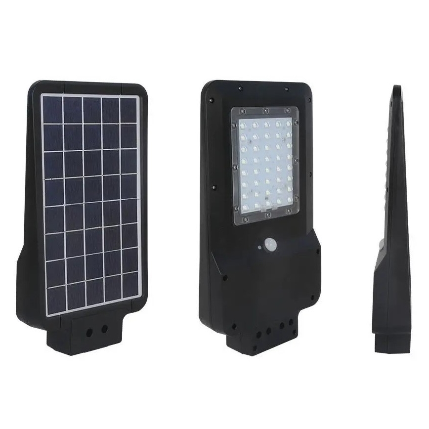 LED-Solar-Straßenlampe mit Sensor LED/15W/7,4V 6000K IP65