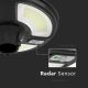 LED-Solar-Straßenlampe mit Sensor LED/7,5W/3,2V 6500K IP65 + Fernsteuerung
