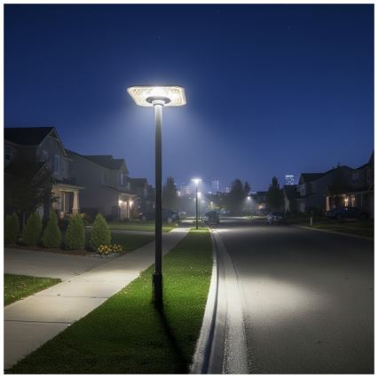 LED-Solar-Straßenleuchte mit Sensor SOLSUMI LED/25W/3,2V 3000/4000/6500K IP54 24000 mAh + Fernbedienung