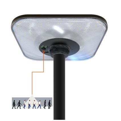 LED-Solar-Straßenleuchte mit Sensor SOLSUMI LED/25W/3,2V 3000/4000/6500K IP54 24000 mAh + Fernbedienung