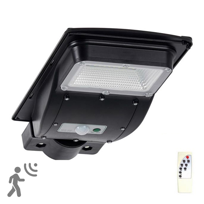 LED-Solar-Straßenlampe mit Sensor STREET LED/3W/3,2V IP65 + Fernbedienung