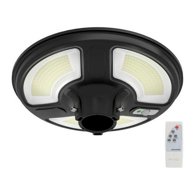 LED-Solar-Straßenlaterne mit Sensor LED/10W/3,2V IP65 4000K 15000 mAh + Fernbedienung