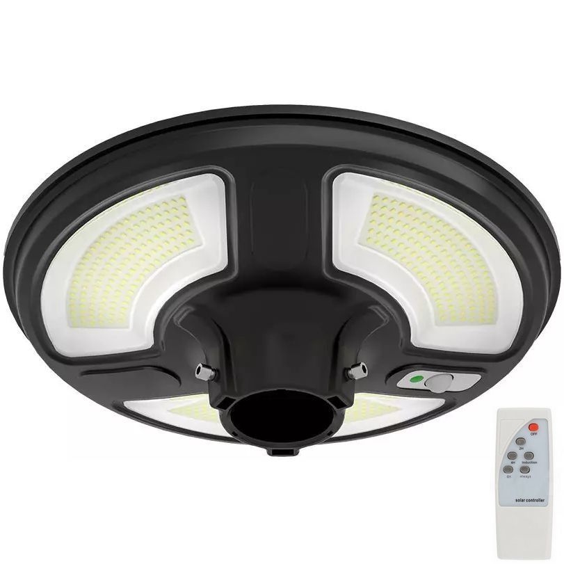 LED-Solar-Straßenlaterne mit Sensor LED/7,5W/3,2V IP65 4000K + Fernbedienung