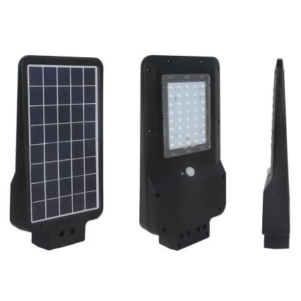 LED-Solar-Straßenleuchte mit Sensor LED/15W/7,4V 6000K IP65 5400 mAh