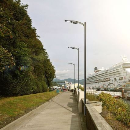 LED Solar-Straßenleuchte mit Sensor LED/40W/9,6V IP65 6000K 12000 mAh + Fernbedienung