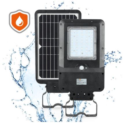 LED-Solar-Straßenleuchte mit Sensor STREET LED/15W/7,4V 4000K IP65 5400 mAh