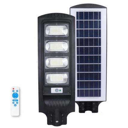 Dimmbare LED-Solar-Straßenleuchte mit Sensor URBI LED/11W/3,2V 6500K 15000 mAh IP54 + Fernbedienung