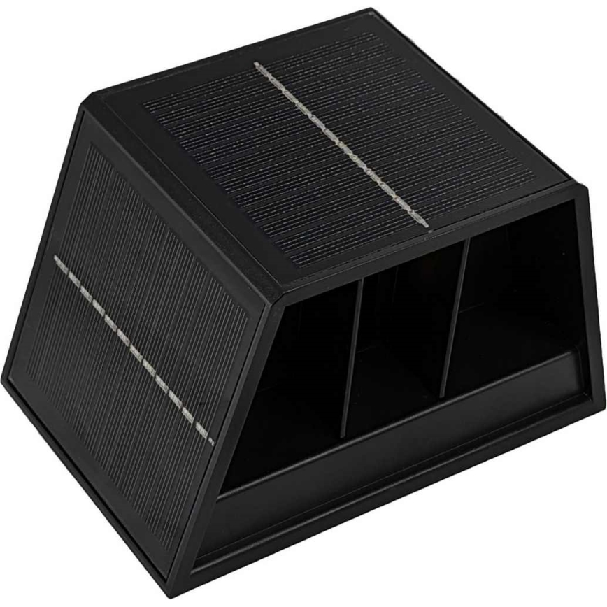 LED Solar-Wandleuchte CUBUS 2xLED/1,5W/3,7V 1500 mAh IP54