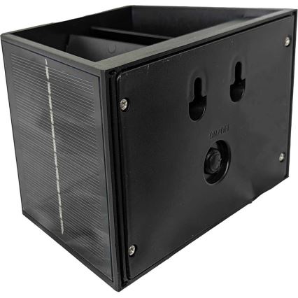 LED Solar-Wandleuchte CUBUS 2xLED/1,5W/3,7V 1500 mAh IP54