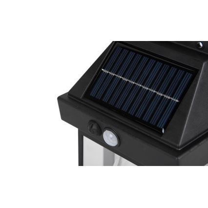 LED-Solar-Wandleuchte für den Außenbereich mit Sensor LED/1W/230V 1200 mAh IP65
