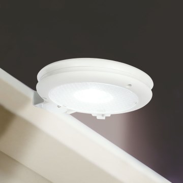 LED-Solar-Wandleuchte LED/1,2 V 1000 mAh IP44 weiß